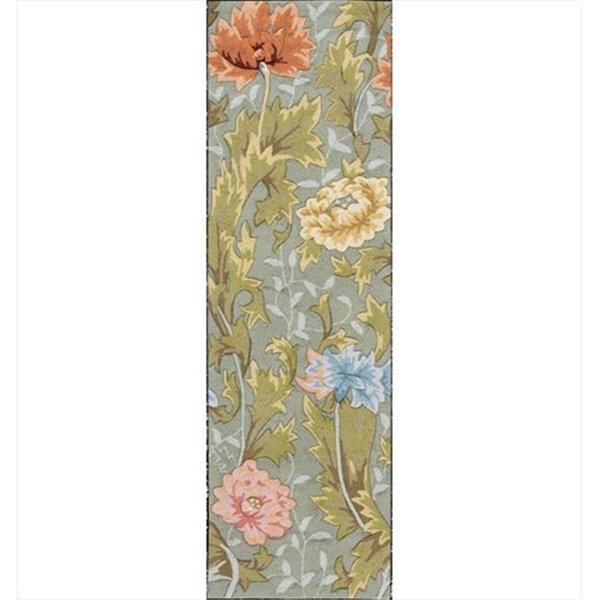 Nourison Nourison 13722 Fantasy Area Rug Collection Slate 2 ft 3 in. x 8 ft Runner 99446137227